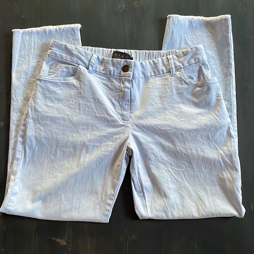 Hatch cropped maternity pants